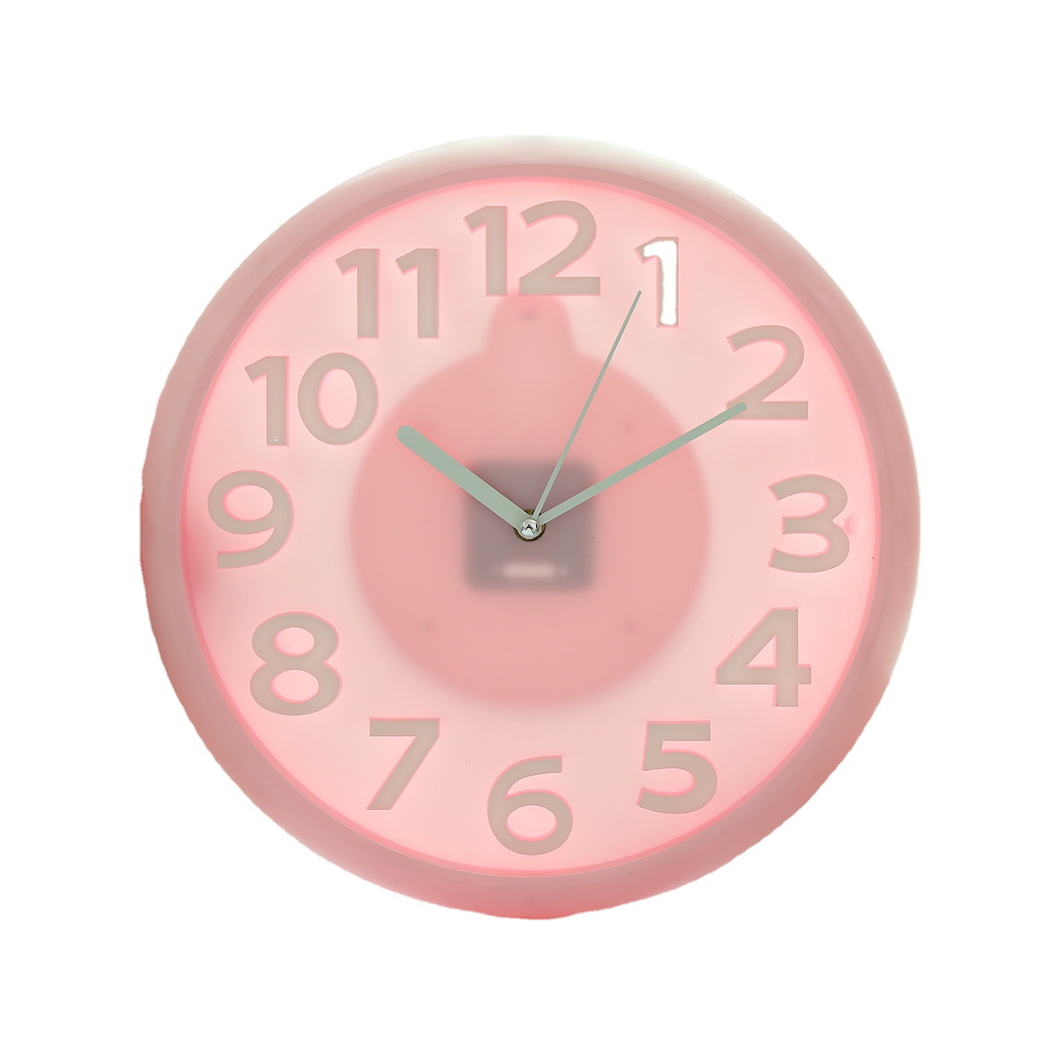 Directo de fábrica de cuarzo nórdico Reloj de pared de 13 pulgadas tridimensional palabra cara moda regalo creativo Reloj de pared al por mayor