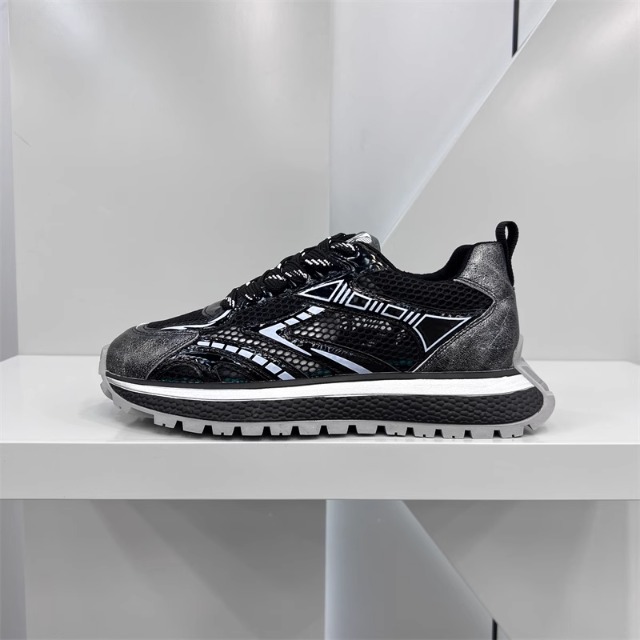 Light Luxury Casual Shoes For Men Spring And Summer Mesh Sneakers_voghion.com