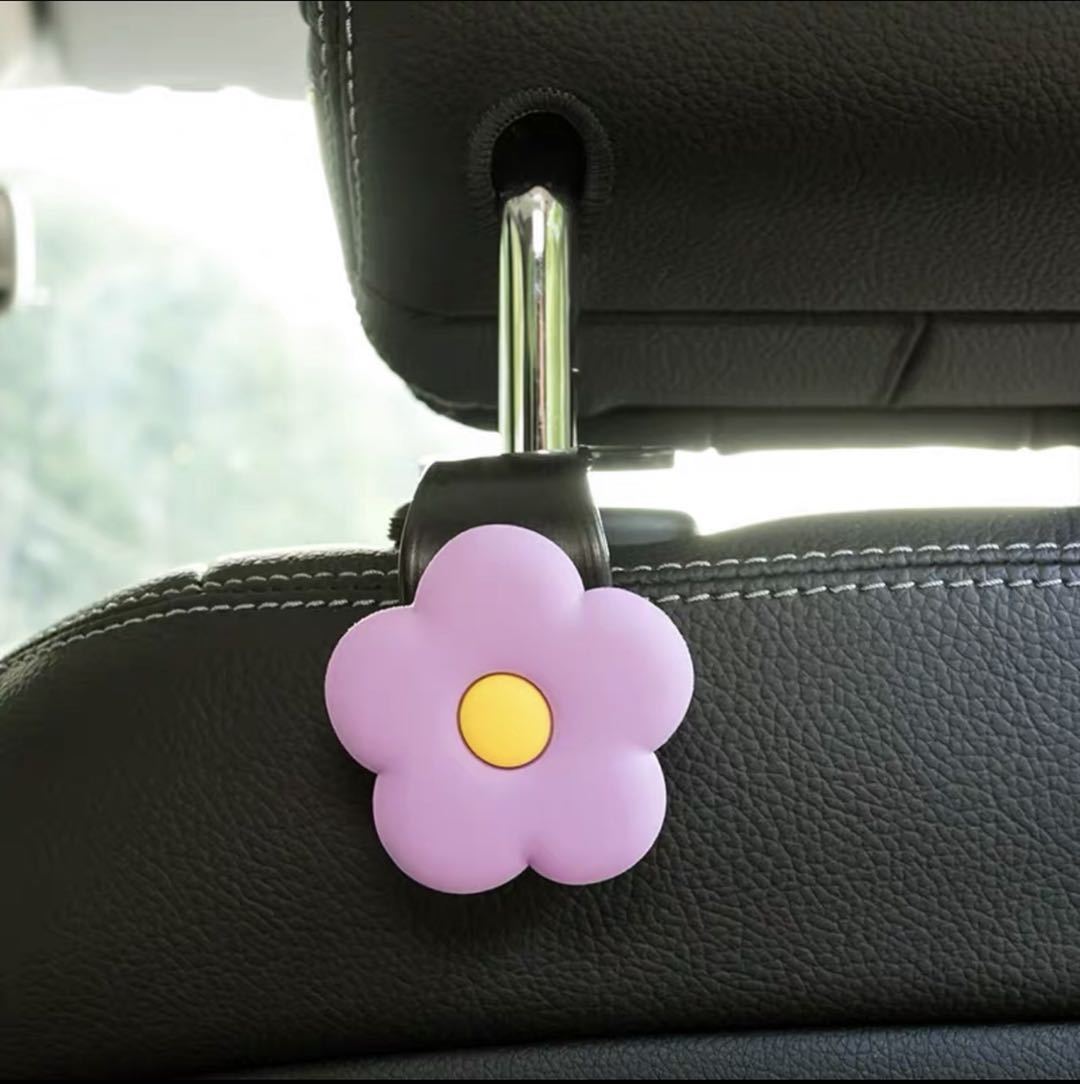 Productos de automóviles creativos, asiento trasero montado en el automóvil, gancho de asiento trasero, gancho de automóvil pequeño, lindo