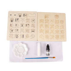 Children's Fun Invention Craft Experiment Technology Small DIY Letterpress Printing Science Education Toy Material Kit