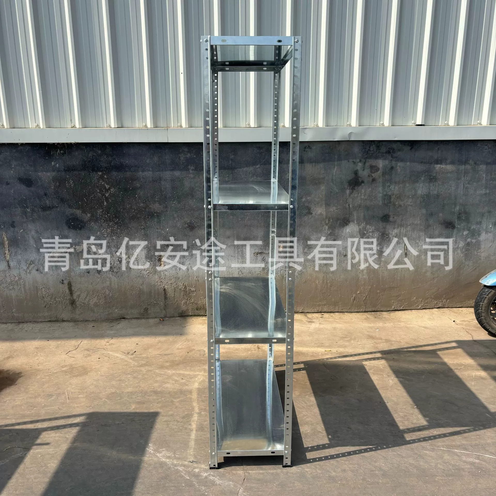 Storage rack storage display rack floor-standing angle steel shelf storage rack quick installation wholesale all-iron kitchen grocery rack