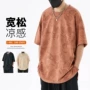 圆领半袖大码宽松t恤