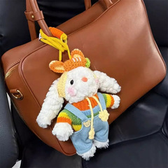 メーカー直売のバックパンツの耳が垂れているウサギのぬいぐるみのペンダントアニメのかわいいウサギのぬいぐるみのバッグのペンダント