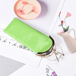 Manufacturer's Spot Wholesale Glasses Bag, Automatic Closing Sunglasses Bag, Double Rope Flap Pocket Pants, Printable Logo Storage Bag