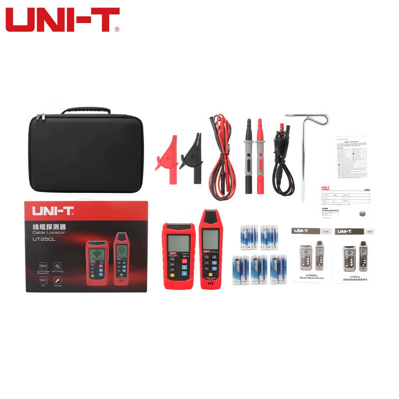 UNI-T UT25CL ручной детектор кабеля, детектор точки обрыва кабеля низкого напряжения, электрический тестер