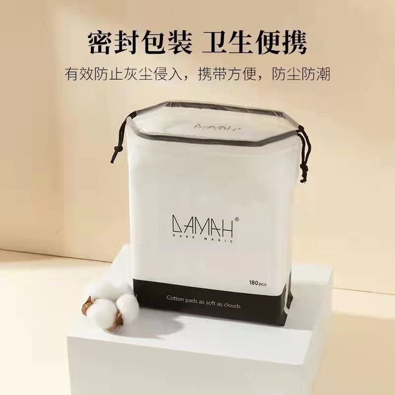 Общая генерация может авторизовать черную магию DAMAH сухой и влажный disposed facial washing tissue толстый очищающий нетканый смягчённый шарф