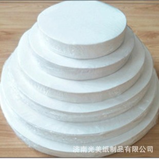 Factory wholesale silicone oil baking paper pizza steaming paper high temperature resistant anti-adhesion round oven barbecue paper