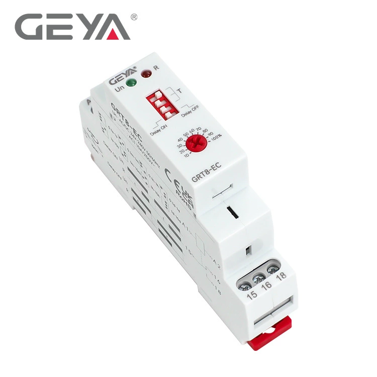 GEYA Однофункциональный таймер-реле GRT8-EC катушка напряжение AC230V задержка включения и выключения
