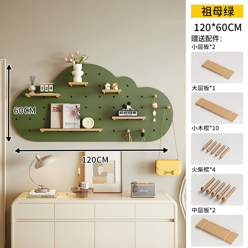 tronco viento madera sólida agujero tablero de agujero forma de ballena colgar percha de ropa radiador en la pared superior de la pared de almacenamiento de estantes image 13