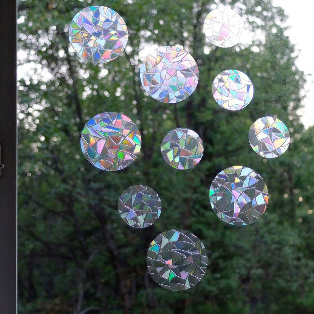 Rainbow electric glass prism, window stickers PVC, Amazon