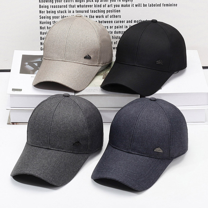 2025 가을, 겨울 새로운 따뜻한 목화 모자 남자 방풍 야구 모자 세련되고 다양한 야외 스포츠 모자