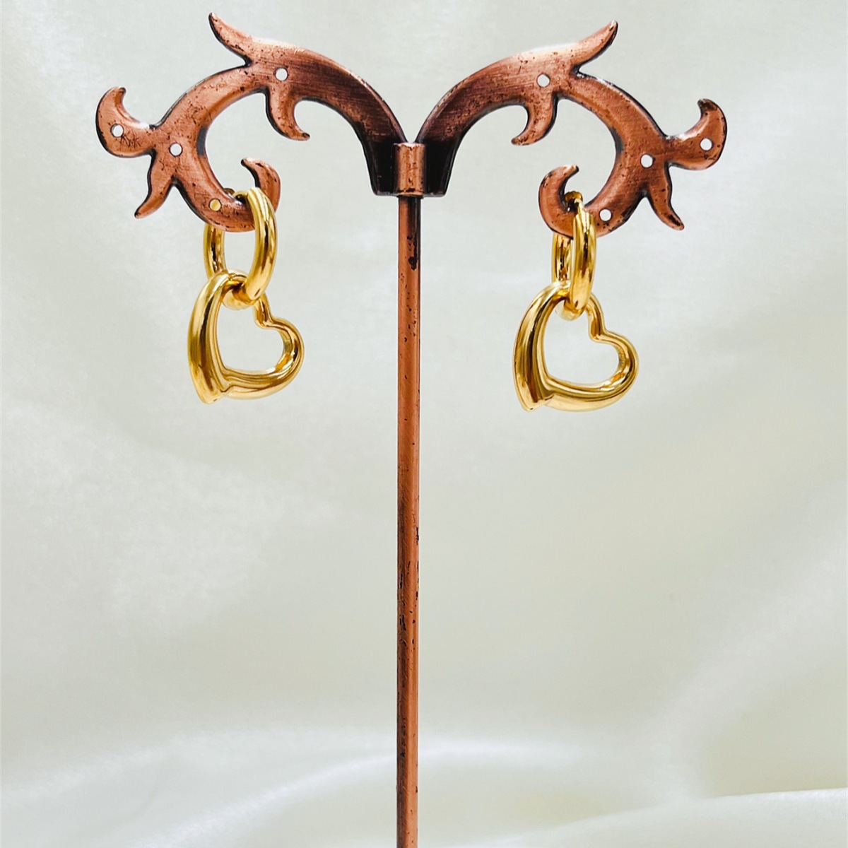 1 Par Casual Estilo Simple Ropa De Calle Geométrico Enchapado Acero Inoxidable 304 Pendientes De Acero Inoxidable display picture 3