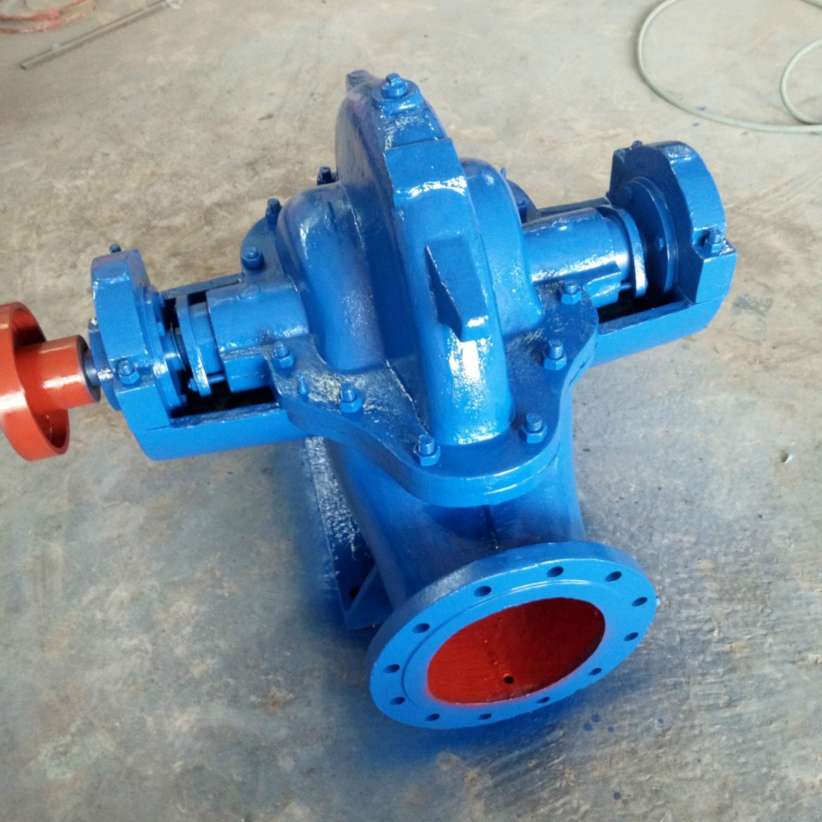 S SH型 卧式双吸泵 中开泵 10SH-6单极双吸离心泵 水泵