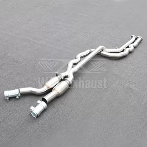 Bmw M2 M3 M4 2015-2018 paslanmayan polad orta hissə klapanlı çıxış borusu
