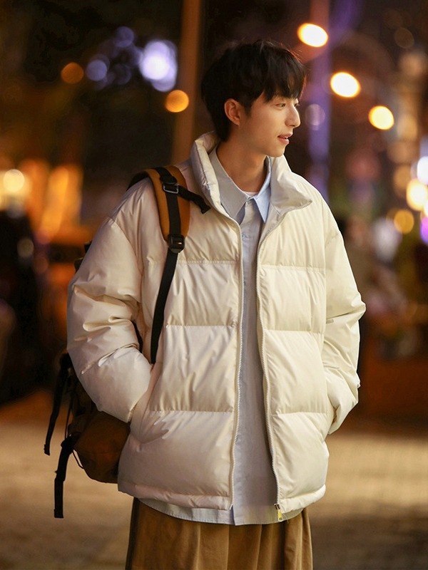 2023 Otoño e Invierno Nuevo abajo chaqueta niños color sólido 90% pato blanco abajo hombres y mujeres chaqueta caliente todo-Partido a prueba de frío moda