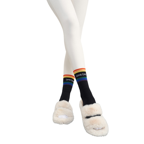 New Autumn/Winter Warm Elastic Non-slip Matchable Mid-calf Yoga Fitness Casual Running Socks for Women