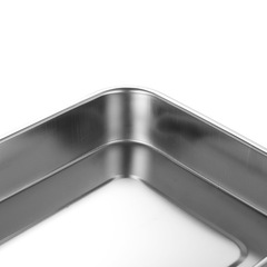 304 stainless steel thickened surgical tray with lid, perforated dish for dental instrument disinfection