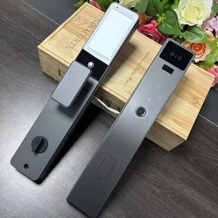 Foreign Trade Graffiti Digital Smart Entrance Door Lock Anti-Theft Door Visual Fully Automatic Fingerprint Password Lock Bluetooth Home