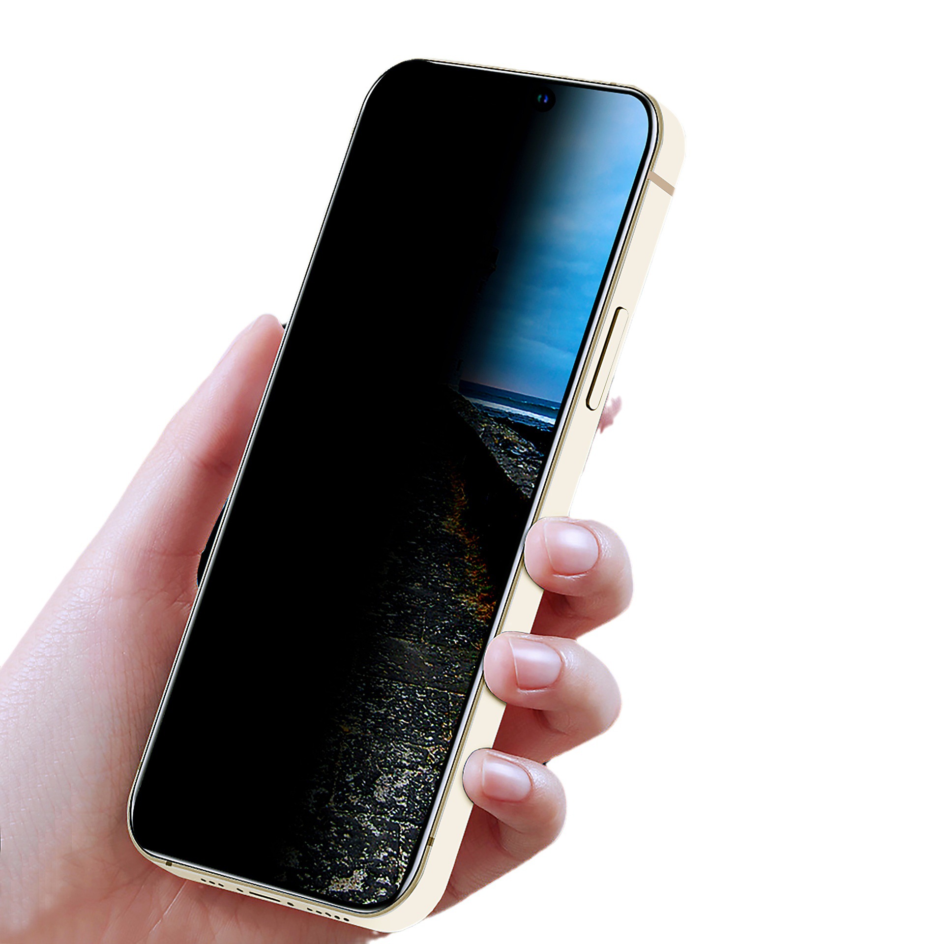 ANANK marca iPhone15promax anti-Peeping Pantalla Completa Protección de Privacidad película templada pantalla iPhone15