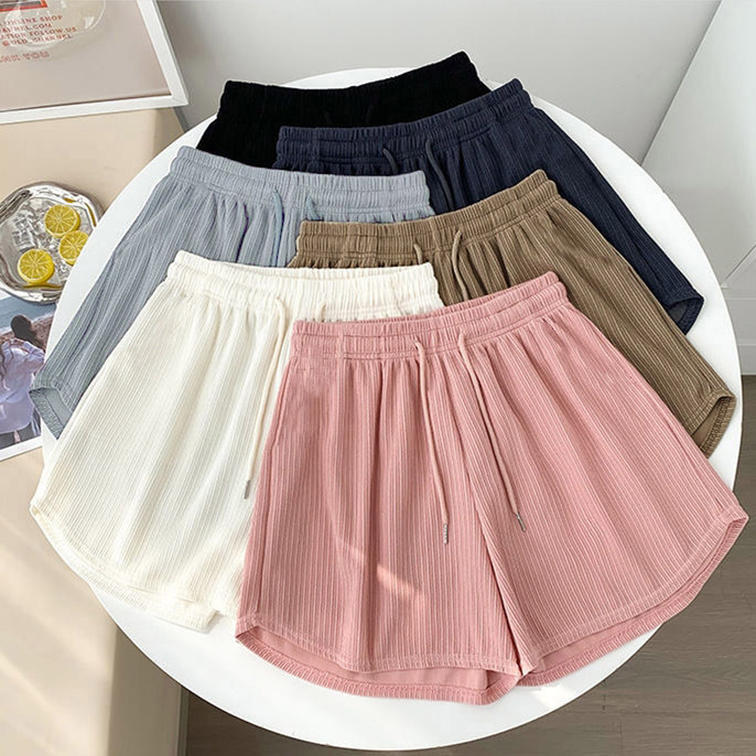Pink Shorts for Women 2025 Summer New Style Pure Desire High Waist Discreet Outer Wear A-Line Pants Women's Casual Hot Pants Wholesale
