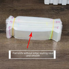 Transparent opp self-sealing bag plastic bags knives forks spoons straws pen cores packaging self-adhesive bag self-stick bag