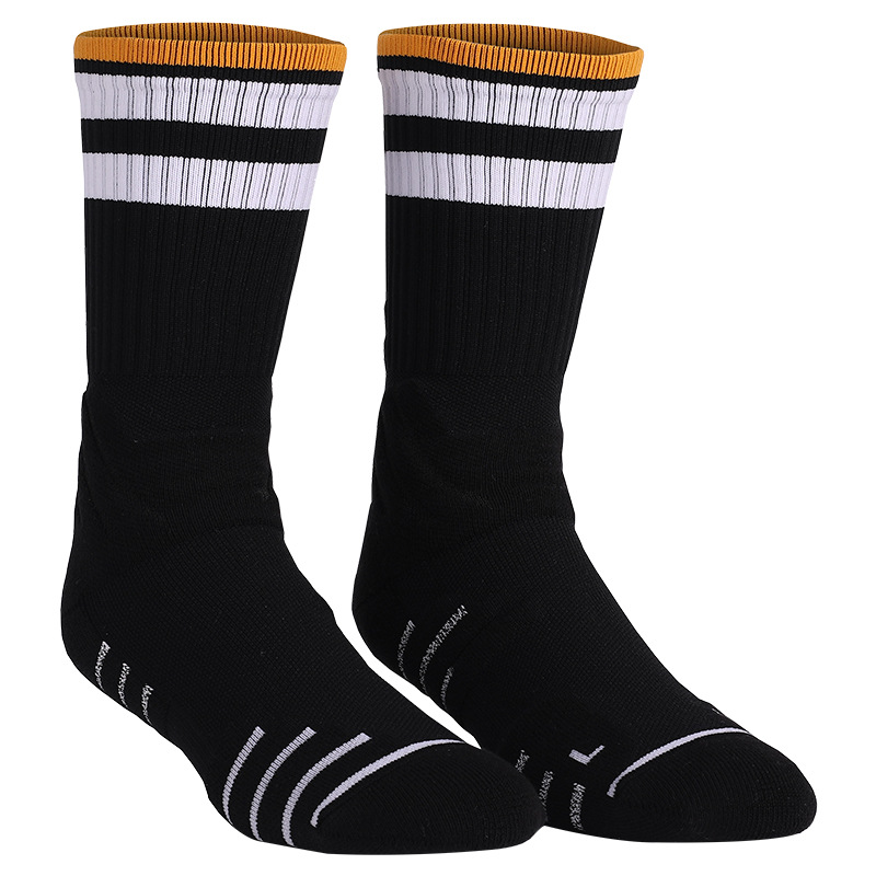 Calcetines de baloncesto prácticos Elite de Mingjun, calcetines de compresión y refuerzo hasta la pantorrilla para hombres y mujeres, calcetines deportivos de rizo, transpirables, absorbentes del sudor, informales.