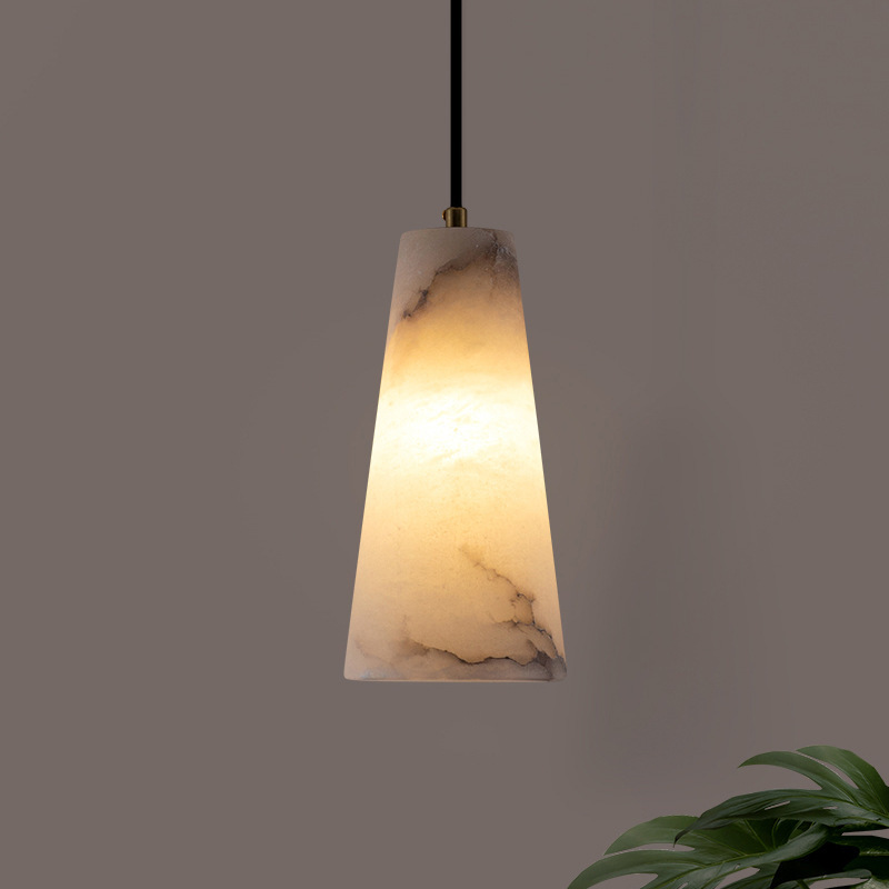 Niche Luxury Spanish Marble Chandelier Restaurant Bedroom Bedside Kitchen Island Bar Decorative Lamp Chandelier