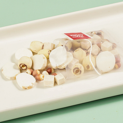 Si Shen Soup, Lotus Seed, Gorgon, Yam and Poria, Children's Si Wu Junzi Soup, Triangular Buns, No-cook Si Wu Soup