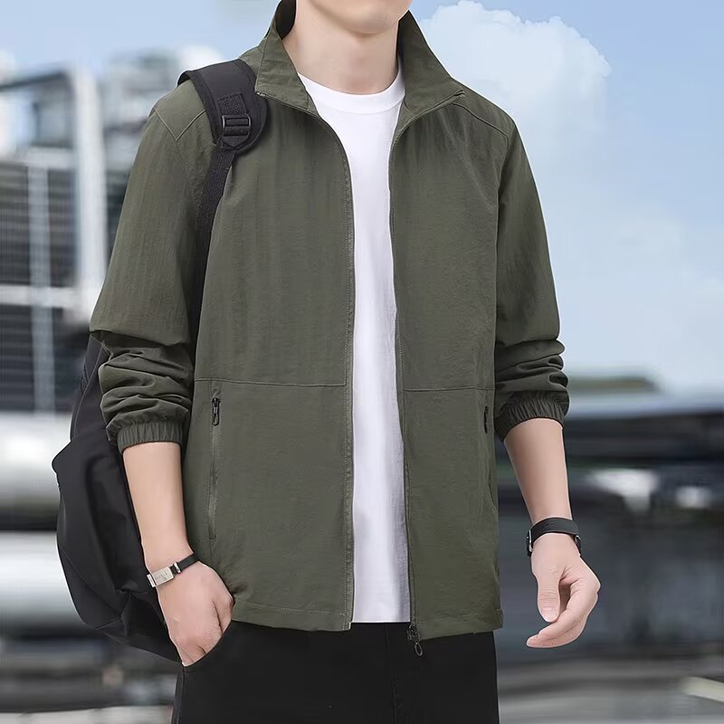 Chaqueta de hombre primavera y otoño nuevo estilo casual primavera y otoño al aire libre montañismo chaqueta de asalto para hombres image 3