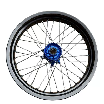 Suitable for Qiu Long Ji Feng Motorcycle wheel hub - front-wheel-hub-core-blue