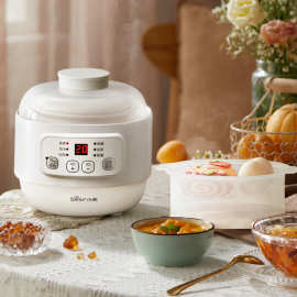 适用Bear/小.熊电炖盅DDZ-A08T8 婴儿辅食锅隔水炖杯鲜炖燕窝陶瓷