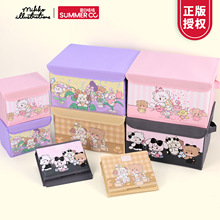 mikko正版授权*卡通布艺折叠收纳箱衣物玩具箱