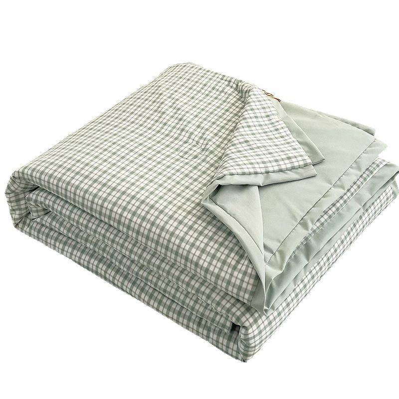 Edredón de verano, edredón de aire acondicionado, dormitorio individual, edredón fresco de verano, lavable a máquina, edredón fino de verano, edredón fresco