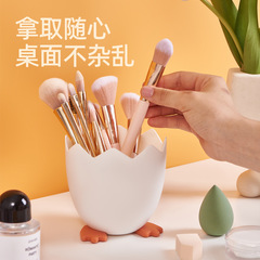 Cartoon pen holder household multifunctional stationery makeup brush storage tube desktop children's color pen marker pen storage shelf