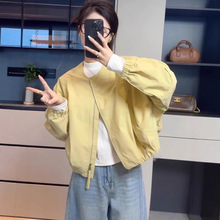 棒球服外套女短款春季2025新款韩版宽松洋气高级感小个子上衣夹克