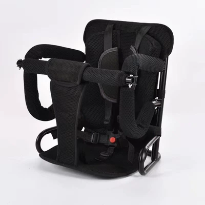 Toddler Rear Seat 1-8 Years — Electric car child seat - semi-folding-black-seat