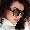 Sunglasses, brand fashionable glasses solar-powered, 2022 collection, European style