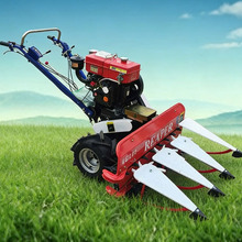 水稻小麦大豆辣椒割晒机 艾草苜蓿甜叶菊收割机 燕麦青稞割倒机