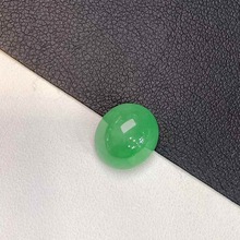 批发缅甸天然翡翠A货 满绿戒面翡翠戒面珠宝手饰饰品