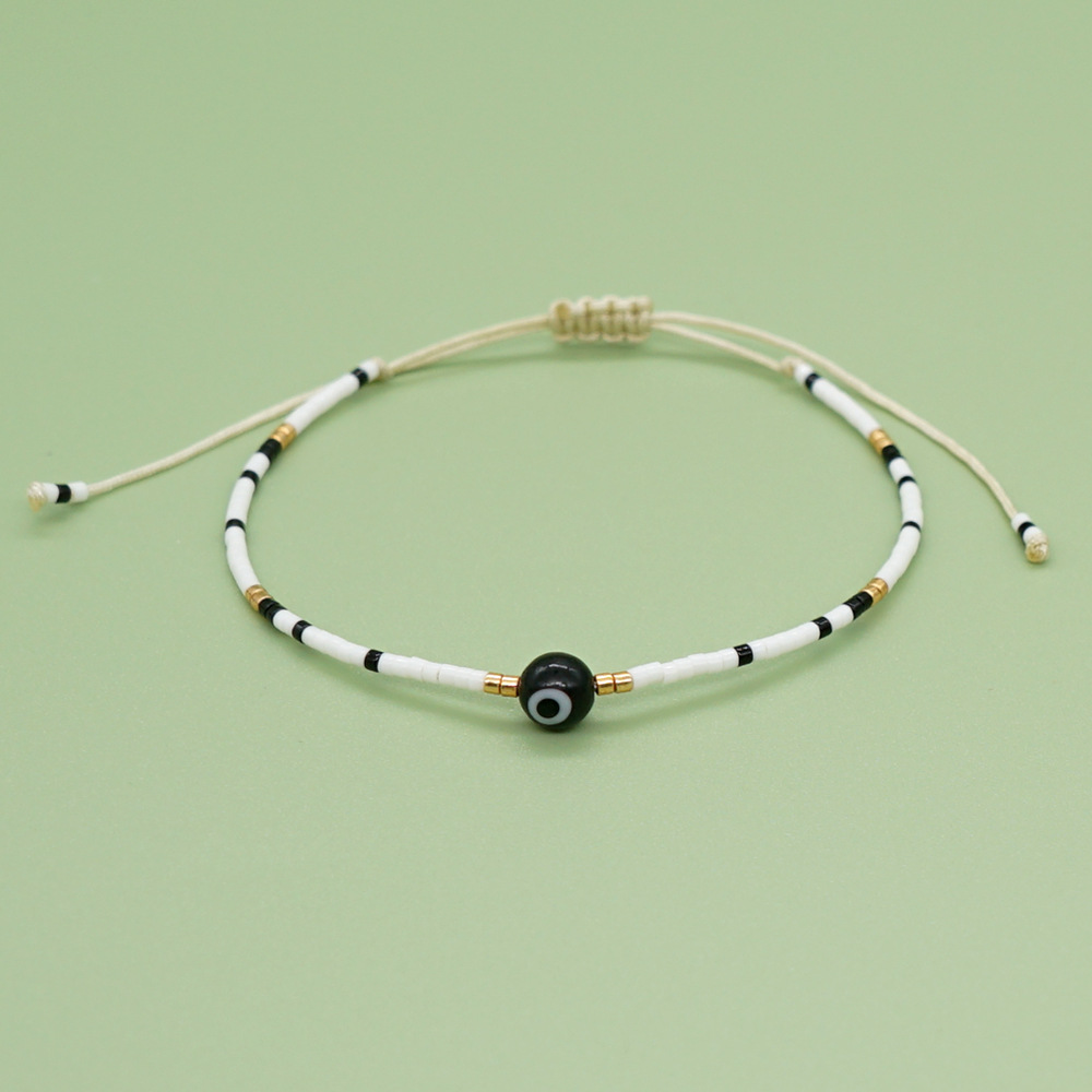 Einfaches Ethno-stil Glasauge Perlen Miyuki Perlenarmband display picture 5