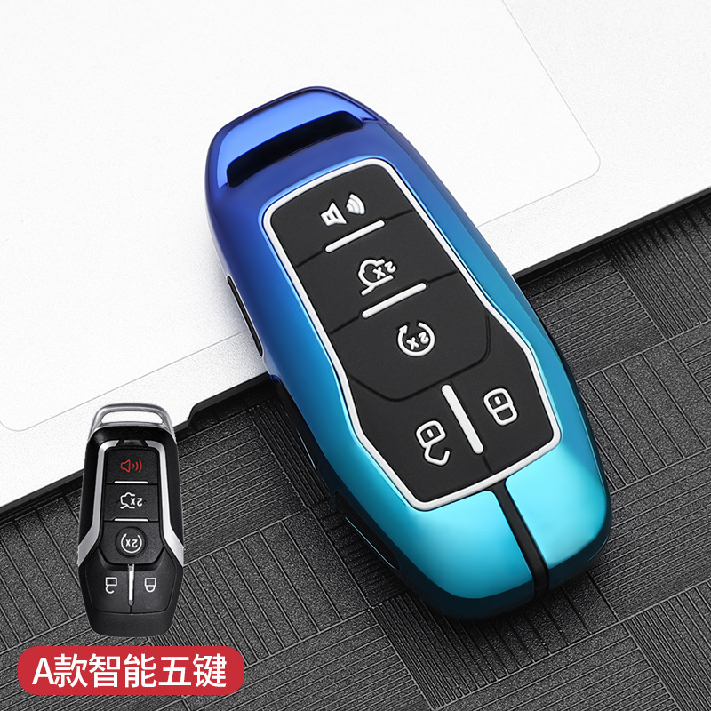 키 5개(단일 쉘) 파란색