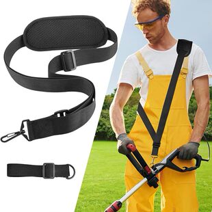 Cross-border special lawn mower shoulder strap adjustable lawn mower strap garden accessories weeder strap backpack strap