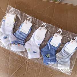 春夏款儿童棉袜短筒袜地摊跑量款儿童袜男女童袜子网眼卡通棉袜