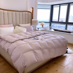 Five-Star Hotels In-Store Mongolian 95 White Goose down Quilt Core 100% Cotton Warm Duvet Spring & Fall Quilt