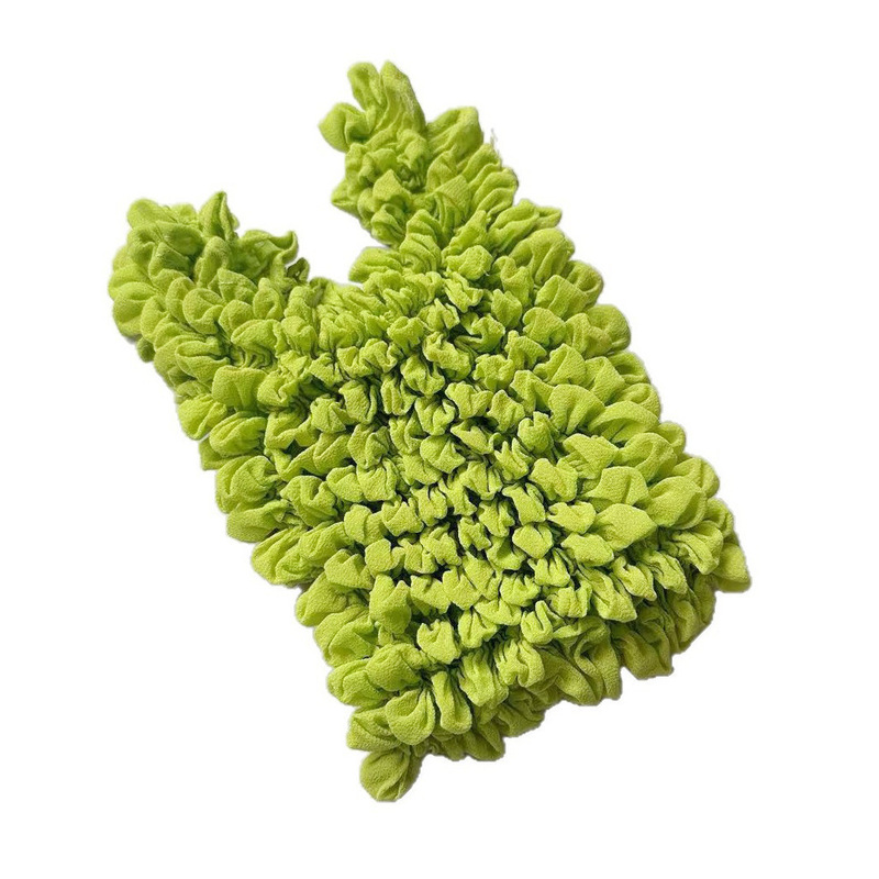 新款泡泡魔术包菠萝弹力袋多用途大容量伸缩包褶皱包超市购物袋批|undefined