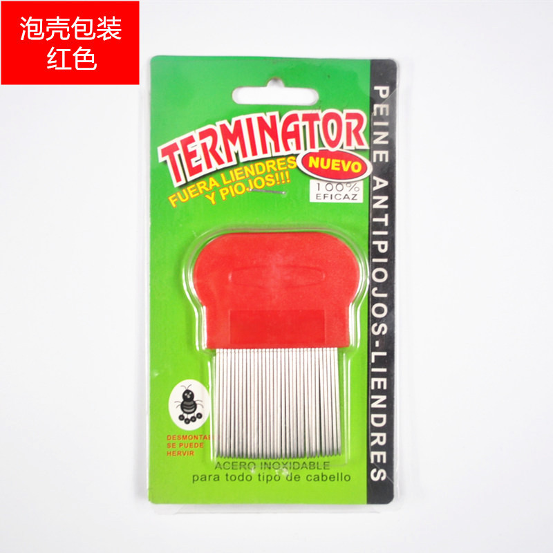 Acero inoxidable aguja de acero inoxidable productos para mascotas pulgas productos de belleza al por mayor de eliminación de pelo portátil tienda de mascotas multipropósito