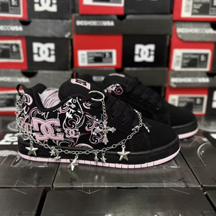 �羳���Q�W�ޱ���DC Shoes��ɫ�̽�ŮЬ�ٴ������͎�DC����Ь