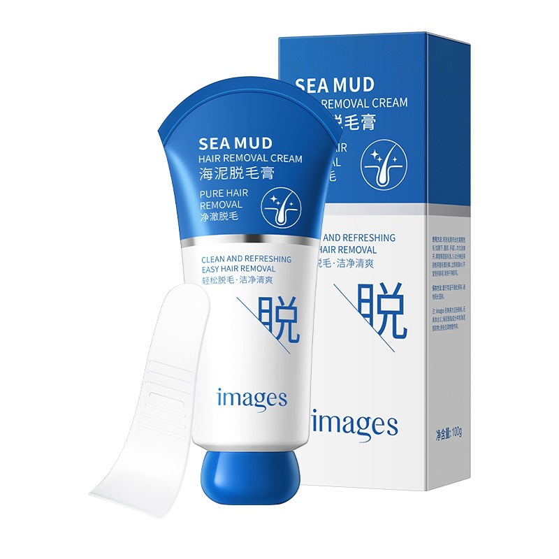 Imagen de la crema de depilación de barro de Mehai, suave, no irritante, depilación de piernas, piel suave, venta directa de fábrica image 7