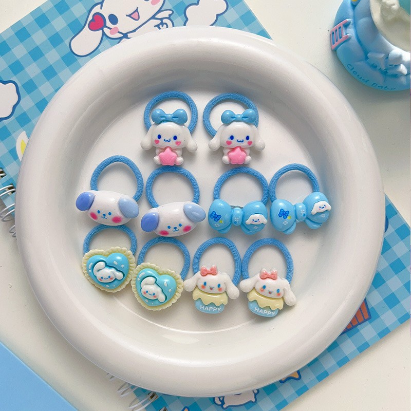 Anillo de cabello para niños Kulomi niñas bebés Sanli Anillo de cabello para dedo niñas de alta elasticidad no lesionar banda de goma