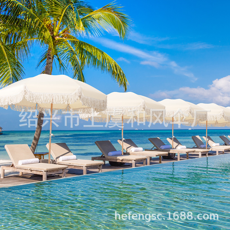Tassel Umbrella Outdoor Parasol Classical Chinese Garden Scenic Spot Beach Sun Umbrella Large Outdoor Center Column Courtyard Umbrella Tassel Umbrella Outdoor Parasol Classical Chinese Garden Scenic Spot Beach Sun Umbrella Large Outdoor Center Column Courtyard Umbrella